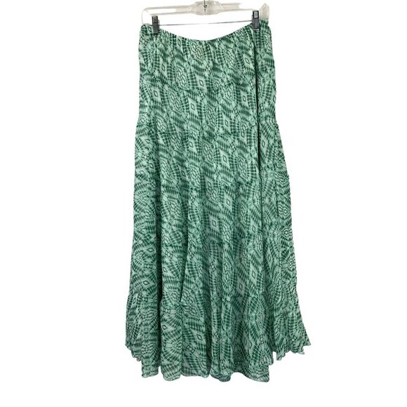 Ruby Rd. Dresses & Skirts - Ruby Rd. Women's Mint Green & White Long Skirt